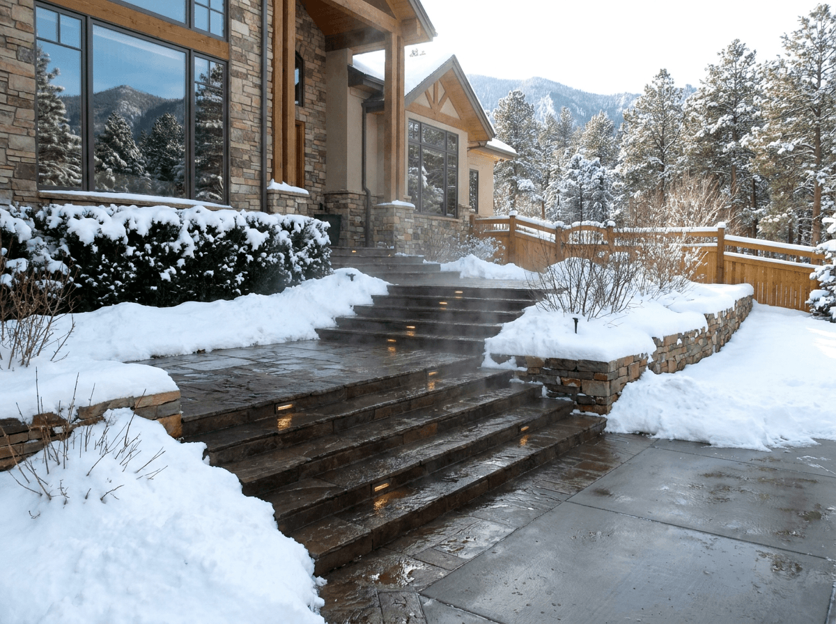 Heated Entry Stairs